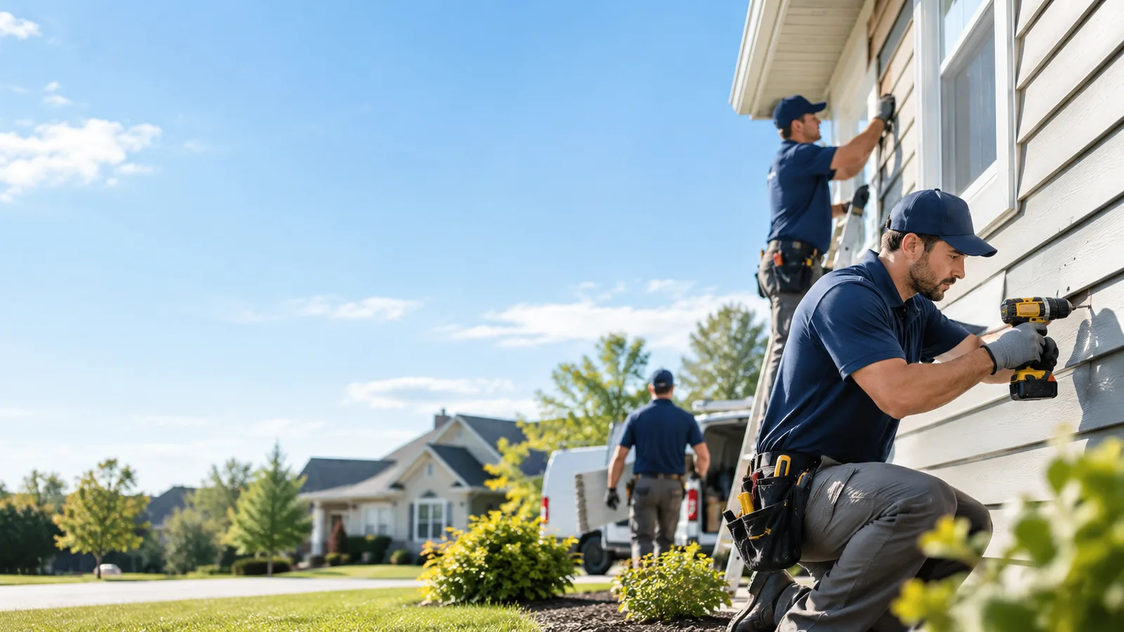 Commercial Siding Repair in Hanston, KS